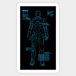 mk IV hologram Sticker